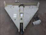Shahed 131 - Recovered fuselage front view.jpg