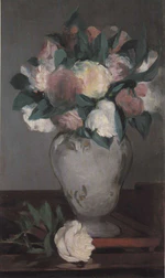 Édouard Manet - Vase de pivoines sur un plateau laqué.jpg