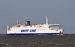 Świnoujście, Ferry Kopernik IMO 7527887 (2011-08-03) by Klugschnacker in Wikipedia.jpg