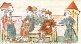 Радзивіллівський літопис Ольга і древлянські посли (945 рік).jpg