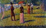 Georges Seurat - The Rope-Colored Skirt PC 118.jpg