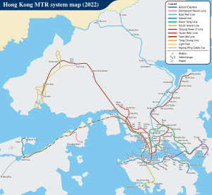 Honkong на карте