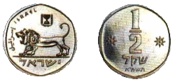 Israel Half Sheqel 1980 Obverse & Reverse.gif