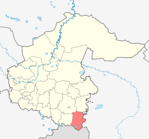 Сладковский район на карте