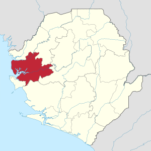 Port Loko District in Sierra Leone 2018.svg