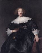 Rembrandt - Portrait of a Young Woman with a Fan.JPG