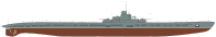 Shadowgraph Kreiserskaya class submarine.svg