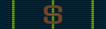 United States Navy Rifle Marksmanship Ribbon with sharpshooter device.svg
