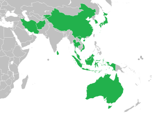 ABU TV Song Festival 2013 map.svg