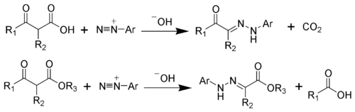 Japp-Klingemann Reaction Scheme.png