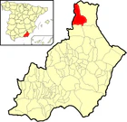 Расположение муниципалитета Мария на карте провинции