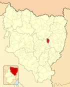 Расположение муниципалитета на карте провинции
