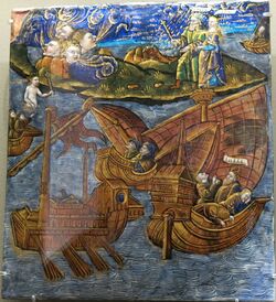 Éole déchaine les vents contres les Troyens (Louvre, OA 7550).jpg