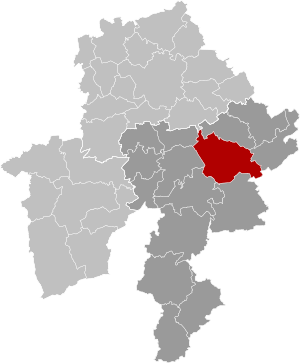 Сине на карте