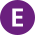 Línea E (SBASE) bullet.svg
