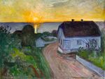 Munch - Soloppgang I Åsgårdstrand (Sunrise in Åsgårdstrand), Lot 16.jpg