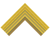 Rank insignia of tenente colonnello con incarichi superiori of the Alpini.svg
