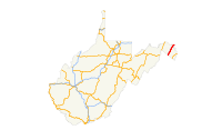 US 11 (WV) map.svg