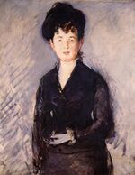Édouard Manet - Isabelle Lemonier, Femme à l'épingle d'or.jpg