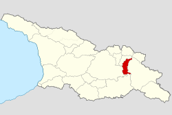 Historical Ertso-Tianeti in modern international borders of Georgia.svg