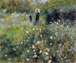 Pierre-Auguste Renoir - Femme avec parasol dans un jardin - Google Art Project.jpg
