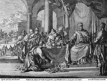 Teachings of Jesus 30 of 40. parable of the talents. Jan Luyken etching. Bowyer Bible.gif