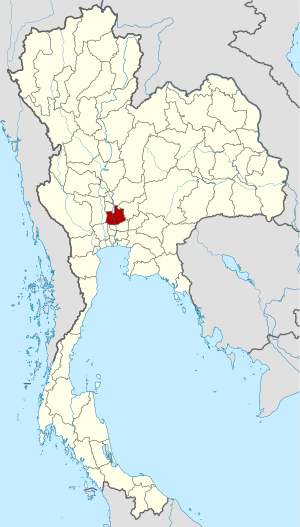 Аюттхая на карте