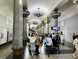 Yunus Rajabiy metro station 2023.jpg