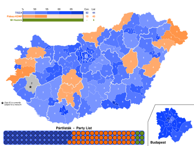 2026 Hungarian parliamentary election.svg