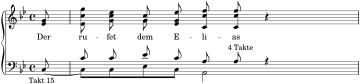 BWV 244 Incipit Nr. 71b Der rufet dem Elias.svg