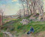 Camille Pissarro - Les carrières du Chou, Pontoise (1882).jpg