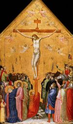 Giotto. Crucifiction. 1330s Staatliche Museen, Berlin.jpg