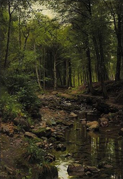 Peder Mønsted - Skovstrækning - 1907.png