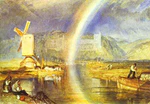 William Turner. Arundel Castle, with Rainbow. c. 1824. Watercolour on paper. British Museum.jpg
