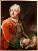М. В. Ломоносовтыҥ портреди. Јур. Л. С. Миропольский. 1787 јыл