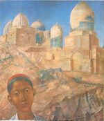 Petrov-Vodkin. Shah-i-Zinda.jpg