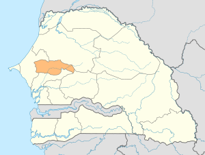 Диурбель на карте
