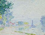 Signac - Morning on the Seine near Samois, 1899-1900, 2515.jpg