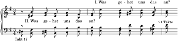 BWV 244 Incipit Nr. 49b Was gehet uns.svg