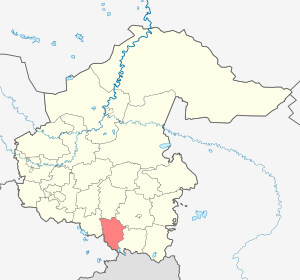 Бердюжский район на карте