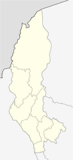 Чачапояс на карте