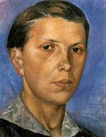 Portrait of N.L. (1922) by Petrov-Vodkin.jpg