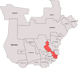 Гребенское сельское поселение на карте