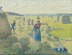 Camille Pissarro - La Récolte des Foins, Éragny - Google Art Project.jpg
