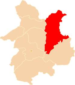 Гродненский повет на карте