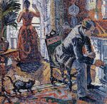 Signac - Study for Sunday Sketch No. 1 (Final Squared Sketch), 1889, FC 204.jpg