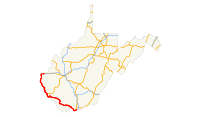 US 52 (WV) map.svg