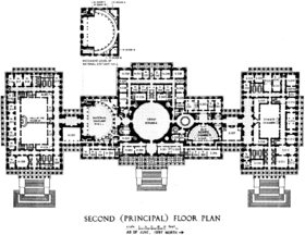 US Capitol second floor plan 1997 105th-congress.gif