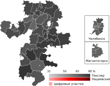 2019 Chelyabinsk Oblast gubernatorial election map.svg