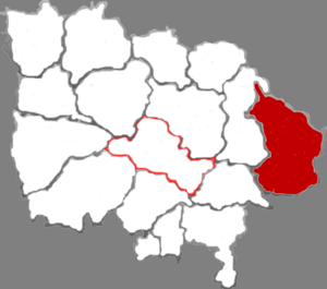 Аньцзэ на карте